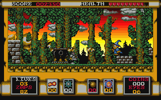 Spellfire the Sorcerer atari screenshot