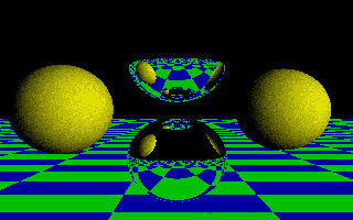 Spheres! atari screenshot