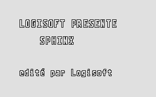 Sphinx (Le) atari screenshot