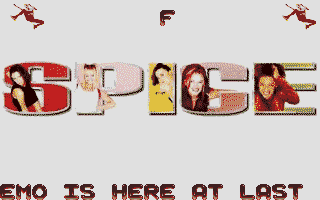 Spice Girls Demo atari screenshot