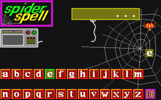 Spider Spell atari screenshot