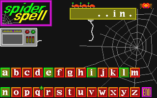 Spider Spell atari screenshot