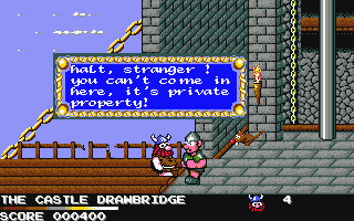 Spikey in Transylvania atari screenshot
