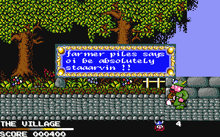 Spikey in Transylvania atari screenshot