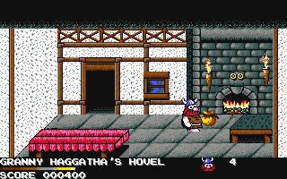 Spikey in Transylvania atari screenshot