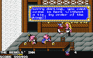Spikey in Transylvania atari screenshot