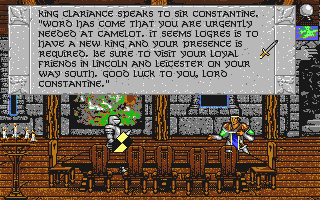 Spirit of Excalibur atari screenshot