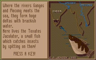 Spitting Fish (The) atari screenshot