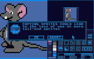 Sprite Master atari screenshot