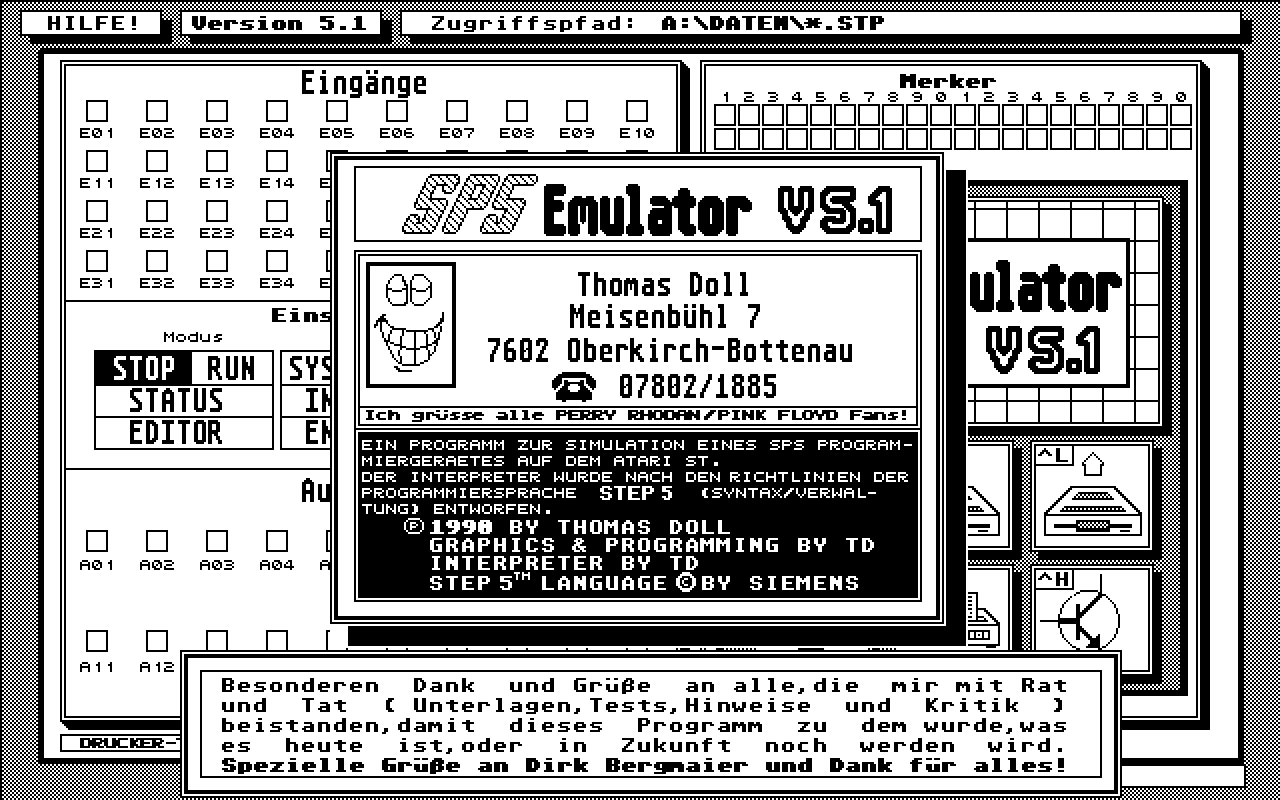 SPS-Emulator — screenshot 1