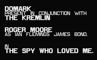 Spy Who Loved Me (The) atari screenshot