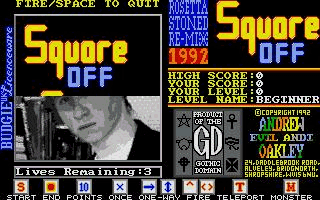 Square Off - The Rosetta Stoned Remix atari screenshot