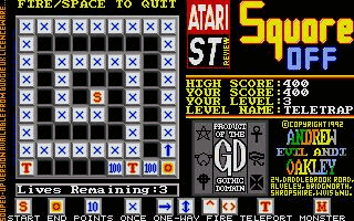 Square Off atari screenshot