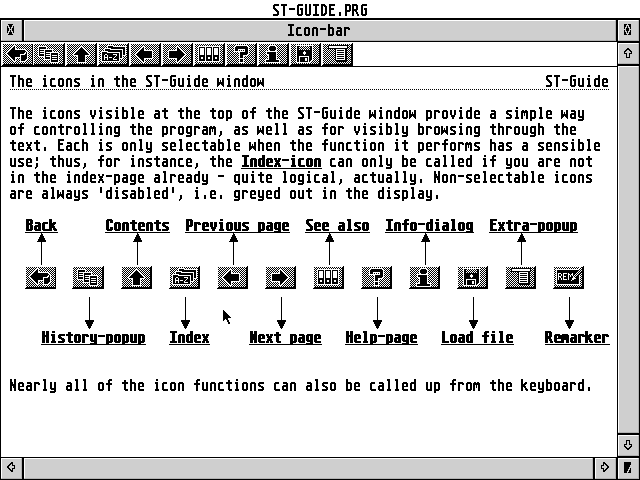 ST-Guide atari screenshot