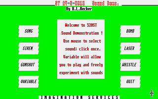 ST AY-3-8910 Sound Demo — screenshot 1