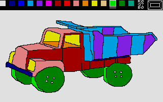 ST Coloring Book atari screenshot