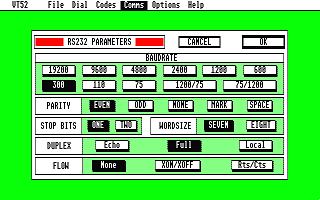 ST Datacom atari screenshot