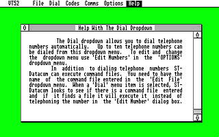 ST Datacom atari screenshot
