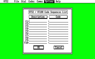 ST Datacom atari screenshot
