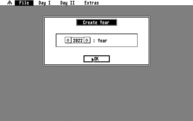 ST Diary atari screenshot