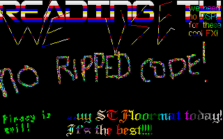 ST Floormat Demo atari screenshot