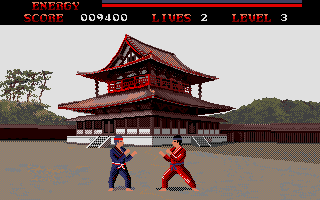 ST Karate atari screenshot