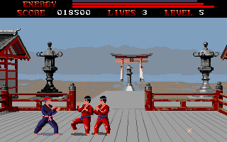 ST Karate atari screenshot