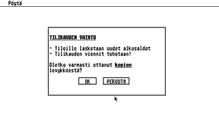 ST Kirjanpito atari screenshot