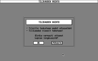 ST Kirjanpito atari screenshot