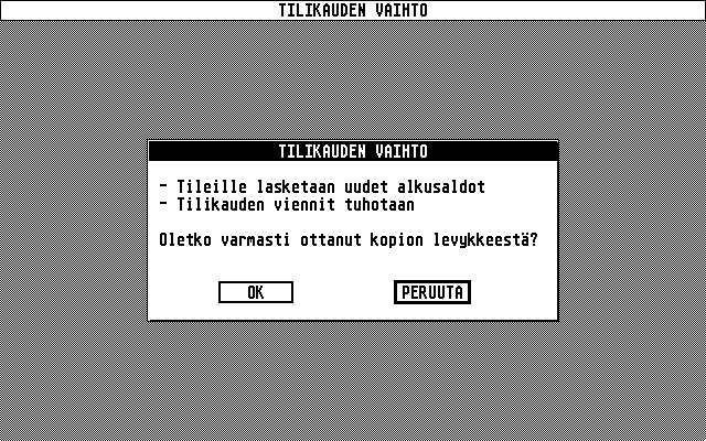 ST Kirjanpito atari screenshot