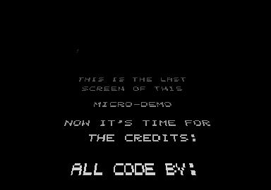 ST Micro-Demo atari screenshot
