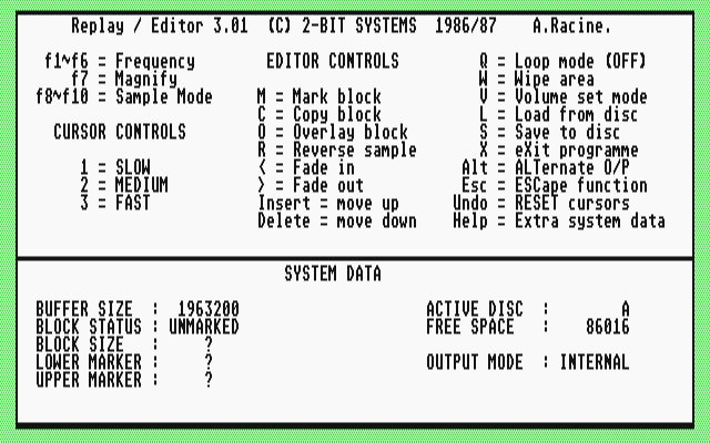 ST Replay atari screenshot