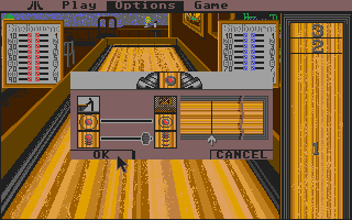 ST Shuffleboard atari screenshot