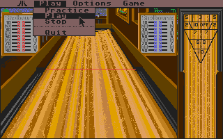 ST Shuffleboard atari screenshot