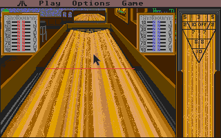 ST Shuffleboard atari screenshot