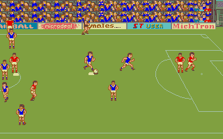 International Soccer atari screenshot