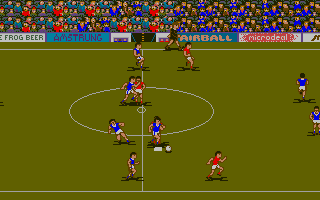International Soccer atari screenshot