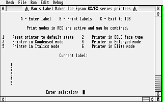 ST Starter Kit atari screenshot