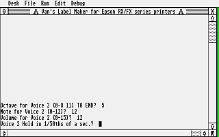 ST Starter Kit atari screenshot