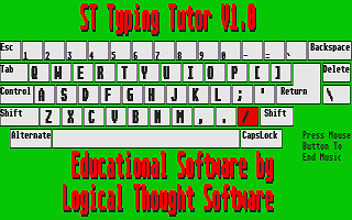 ST Typing Tutor — screenshot 1