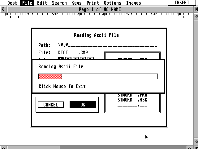 ST-Word 3 atari screenshot