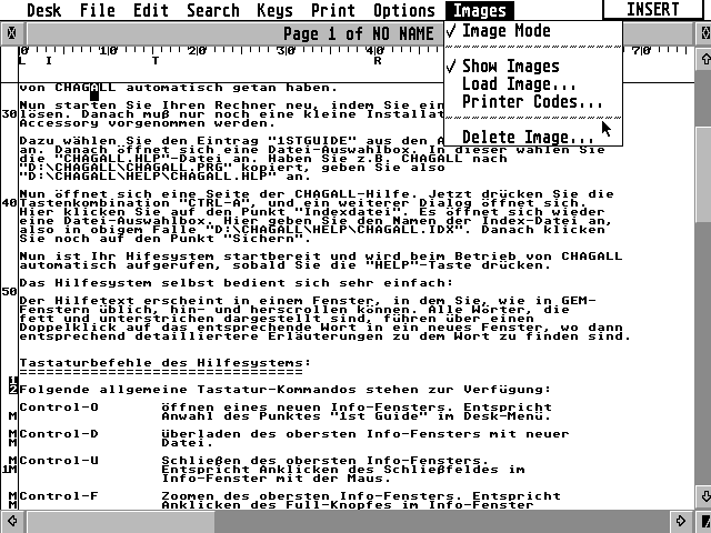 ST-Word 3 atari screenshot