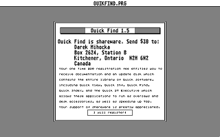 ST World Quick Disk 1 atari screenshot