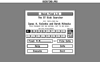 ST World Quick Disk 1 atari screenshot