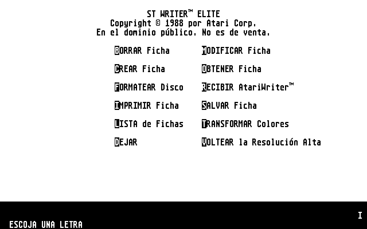 ST Writer Elite — screenshot 1