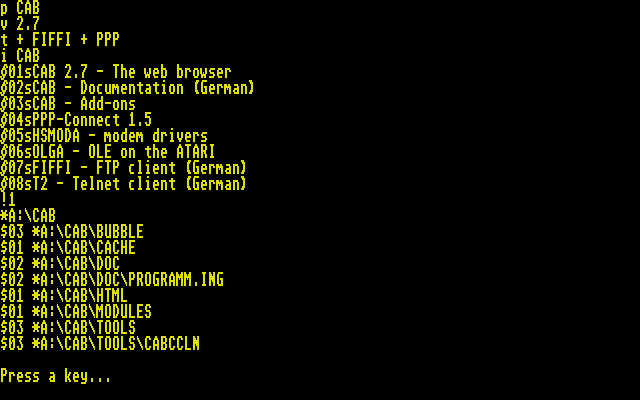 ST X-Press Reader (The) atari screenshot