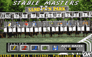 Stable Masters II atari screenshot
