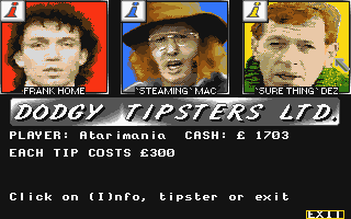 Stable Masters II atari screenshot