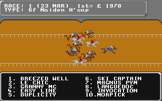 Stable Masters II atari screenshot