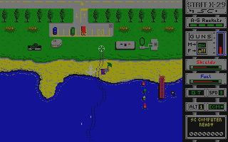 Staff et le Margoulin atari screenshot